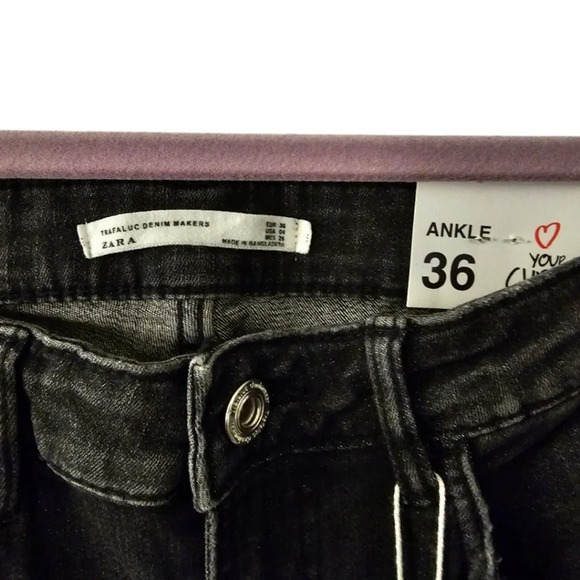 Zara Trafaluc Ankle Skinny Jeans NWT - Picture 3 of 6